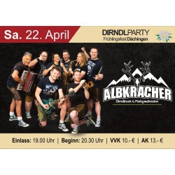 Albracher beim Frühlingsfest in Dächingen am 22.04.23